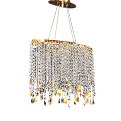 Подвесная люстра Lumina Deco Aldonea LDP 7051-4A GD, фото 