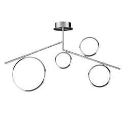 Подвесная светодиодная люстра Mantra Olimpia Cromo 6590, фото 