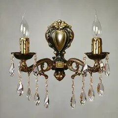 Бра AMBIENTE by BRIZZI 2128/2 PB Tear Drop, фото 