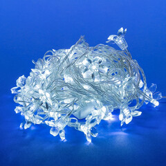 ULD-S0700-050/DTA WHITE IP20 WHITE SAKURA Гирлянда светодиодная с контроллером «Сакура белая», 50 светодиодов, 7 м, белая,IP20,провод прозрачный, фото 