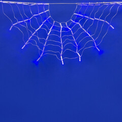 ULD-E3104-288/DTK BLUE IP20 RAINBOW-1 Занавес светодиодный фигурный "Радуга-1", 3,1х0,4м. 4 подвеса. 288 светодиодов. Синий свет. Провод прозрачный. TM Uniel., фото 