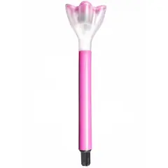USL-C-420/PT305 PINK CROCUS Садовый светильник на солнечной батарее. Белый свет. 1*LR Ni-Mh аккумулятор в/к. IP44. TM Uniel., фото 