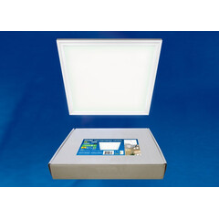 ULP-3030-18W/NW EFFECTIVE WHITE Светильник светодиодный потолочный встраиваемый. Белый свет (4000K). Корпус белый. В комплекте с и/п. ТМ Uniel., фото 