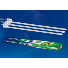 ULY-P91-20W/SPFR/K IP65 AC220V CLEAR KIT03 Светильник для растений светодиодный линейный, 1200мм. Спектр для фотосинтеза. В составе набора из 3-х штук. TM Uniel, фото 