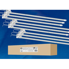 ULY-P90-10W/SPFR/K IP65 AC220V CLEAR KIT09 Светильник для растений светодиодный линейный, 600мм. Спектр для фотосинтеза. В составе набора из 9-ти штук. TM Uniel, фото 