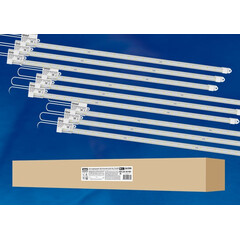 ULY-P91-20W/SPFR/K IP65 AC220V CLEAR KIT09 Светильник для растений светодиодный линейный, 1200мм. Спектр для фотосинтеза. В составе набора из 9-ти штук. TM Uniel, фото 