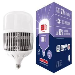 LED-M80-100W/6500K/E27/FR/NR Лампа светодиодная, матовая. Серия Norma. Дневной белый свет (6500K). Картон. ТМ Volpe., фото 