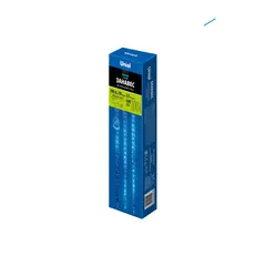 ULD-E3005-300/DTK BLUE IP44 ICICLE Занавес светодиодный фигурный «Сосульки», соединяемый, 2,7х0,42м. 10 подвесов. Синий свет. Провод прозрачный. TM Uniel., фото 