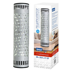 UDG-V100A UVCB/6500K D02 STEEL Рециркулятор закрытого типа с бактерицидной лампой Е27. Настольный. Без озонирования, 253,7 нм. Корпус стальной. ТМ Uniel, фото 