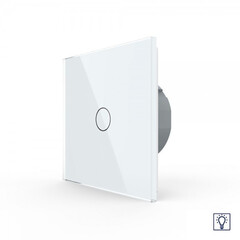 VL-C701D-11 Сенсорный диммер LIVOLO 1 клавиша 1 пост Белый, фото 
