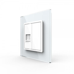 VL-C791T-11 Розетка Livolo телефон Белая, фото 