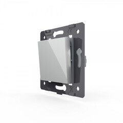 VL-C7-K1-15 Одноклавишный механический выключатель Livolo, цвет серый (механизм), фото 