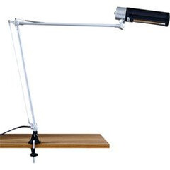 Светильник настольный, ESB 9W 230V Е27 черный, c лампой, DE1405, фото 