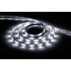 Светодиодная влагозащищенная лента Feron 14,4W/m 60LED/m 5050SMD холодный белый 5M LS607 27652, фото 
