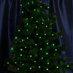 Светодиодная гирлянда Feron Линейная 230V зеленая с мерцанием CL03 32292, фото 