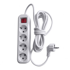 Удлинитель Feron Stekker Home 4гн х 3м с/з HM03-41-03 39524, фото 