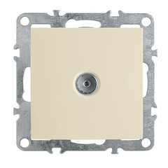 Розетка телевизионная Feron Stekker Эрна слоновая кость PST00-9108-02 39326, фото 