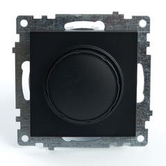 Выключатель диммирующий (механизм), STEKKER GLS10-7106-05, 250V, 500W, серия Катрин, черный, фото 