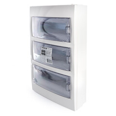 Бокс настенный STEKKER EBX50-3/36-40 36 модулей, пластик, серия Standart, фото 