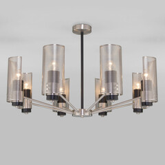 Люстра в стиле лофт Eurosvet Grino 70139/8 никель, фото 