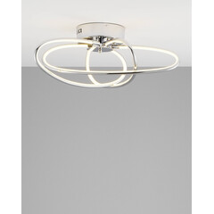 Светодиодная потолочная люстра с пультом Moderli V2781-CL Ello LED 126W, фото 