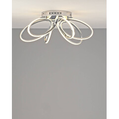 Светодиодная потолочная люстра с пультом Moderli V2782-CL Ello LED 140W, фото 