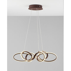 Светодиодная подвесная люстра с пультом Moderli V2783-PL Ello LED 140W, фото 