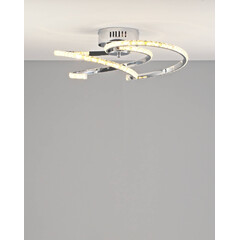 Светодиодная потолочная люстра с пультом Moderli V2784-CL Ello LED 90W, фото 