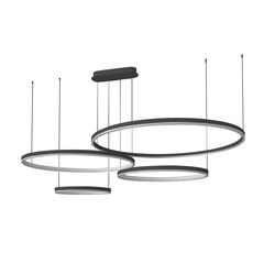 08204,19PA(4000K) Подвес димм. Тор черный Led 174W, фото 