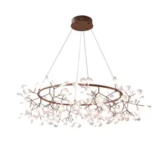 Люстра Ветта розовое золото Led 81W Kink light 07521-162,33, фото 