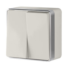 Выключатель двухклавишный Werkel Gallant слоновая кость W5020003 4690389164125, фото 