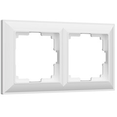 Рамка на 2 поста Werkel Fiore белый W0022201 4690389160349, фото 