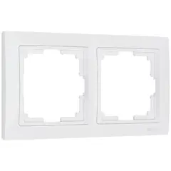 Рамка на 2 поста Werkel Snabb basic белый W0022001, фото 