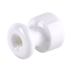 Комплект изоляторов Werkel без винта 50 шт. Ретро белый W6431301 4690389166167, фото 