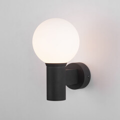 Светильник уличный настенный Sfera D 35126/D черный, фото 