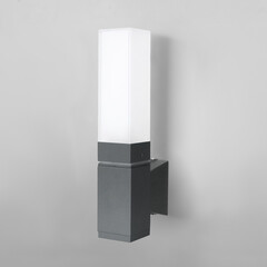 Уличный настенный светодиодный светильник IP54 серый 1534 TECHNO LED, фото 
