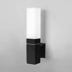 Уличный настенный светодиодный светильник Чёрный IP54 1534 TECHNO LED, фото 