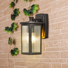 Lame D кофе Настенный уличный светильник IP33 GL 1006D, фото 