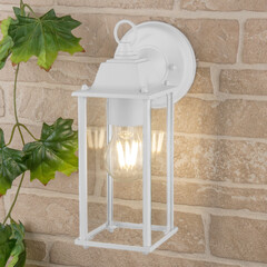 Brick белый уличный настенный светильник GL 1008D, фото 