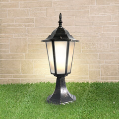 Ландшафтный светильник IP44 GL 1004S черное золото, фото 