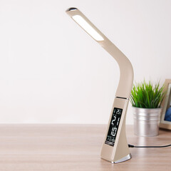 Настольный светодиодный светильник бежевый Elektrostandard Elara TL90220, фото 