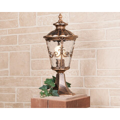 Diadema S черное золото ландшафтный светильник IP44 GLYF-8046S, фото 