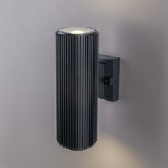 Уличный настенный светильник Strict IP54 1403 TECHNO черный, фото 