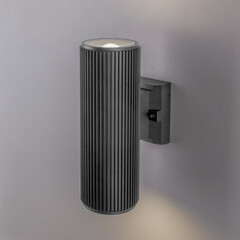 Уличный настенный светильник Strict IP54 1403 TECHNO серый, фото 