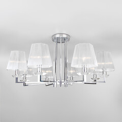 Потолочная люстра Eurosvet Alegria 60125/8 хром Smart, фото 