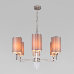 Подвесной светильник 60134/6 никель, фото 