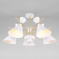 Потолочная люстра Eurosvet Apart 70114/5 белый, фото 