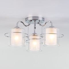 Потолочная люстра Eurosvet 30160/3 хром, фото 