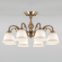 Потолочная люстра Eurosvet Campina 60107/8 античная бронза, фото 