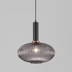 Подвесной светильник Eurosvet 50183/1 дымчатый, фото 